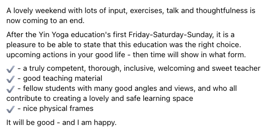 Student Testimonial